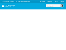 Tablet Screenshot of ezonefair.com